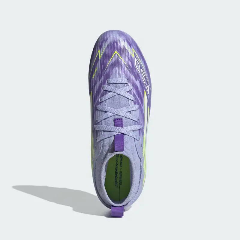 Scarpe da calcio F50 Sparkfusion League Terreno Compatto/Erba artificiale Bambini Violet Tone miniatura 3
