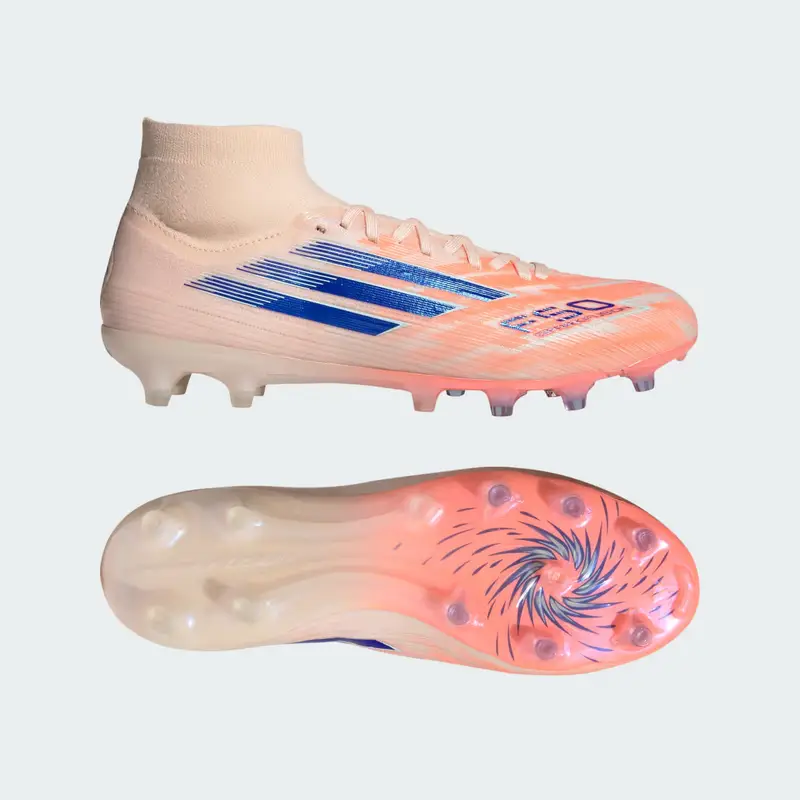 Scarpe da calcio F50 Sparkfusion Pro per terreno compatto/erba artificiale Bliss Orange