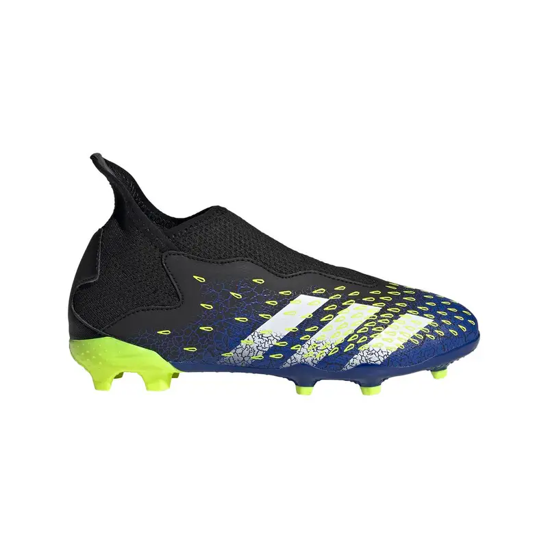 Scarpe da calcio per bambini adidas Predator Freak .3 Laceless FG Noir