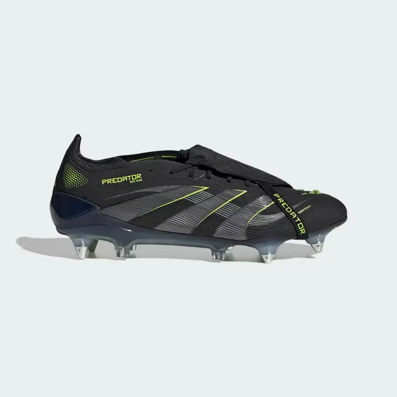 Scarpe da calcio Predator Elite con linguetta pieghevole per terreni morbidi Core Black miniatura 2