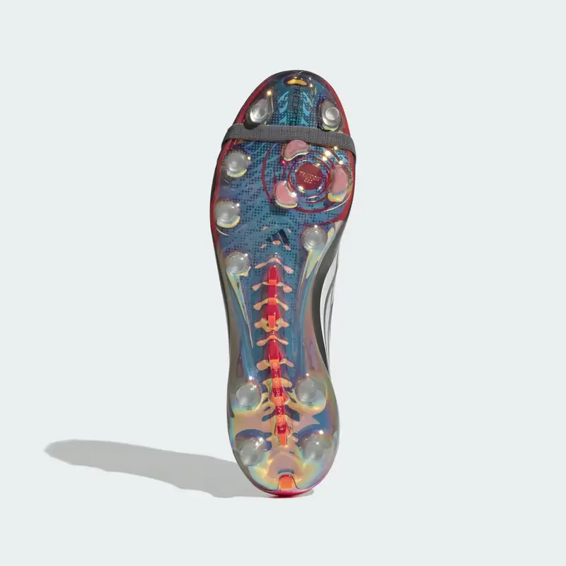 Scarpe da calcio Predator Elite con linguetta ripiegabile per superfici in erba artificiale Iron Metallic miniatura 4