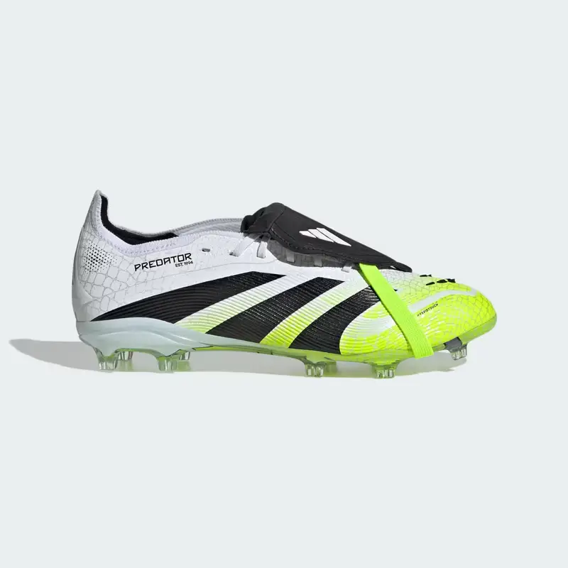 Scarpe da calcio Predator Elite con linguetta ripiegabile per terreni compatti â Bambini Cloud White miniatura 2