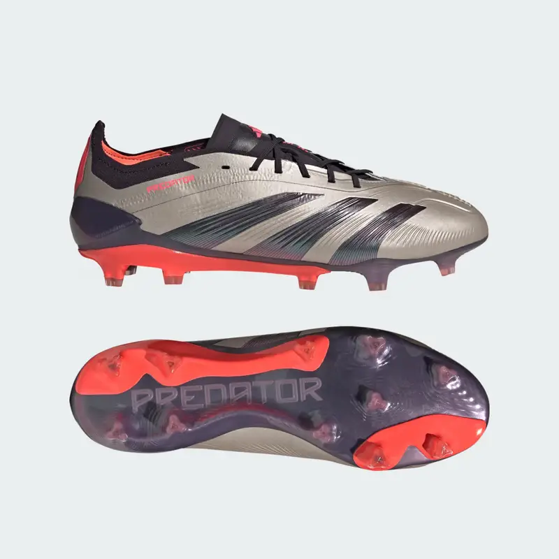 Scarpe da calcio Predator Elite Firm Ground Platinum Metallic