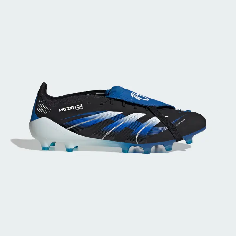 Scarpe da calcio Predator Elite JB con linguetta ripiegabile per erba artificiale Core Black miniatura 2