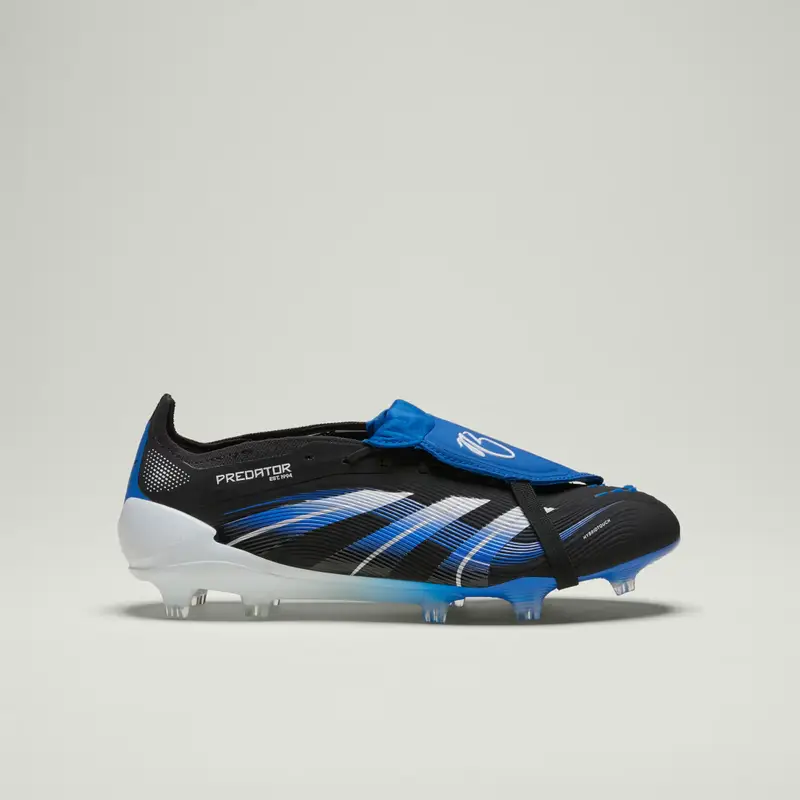 Scarpe da calcio Predator Elite JB con linguetta ripiegabile per terreni naturali compatti Core Black miniatura 3