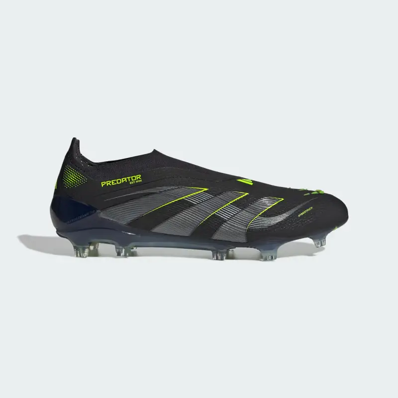 Scarpe da calcio Predator Elite Laceless per terreni compatti Core Black miniatura 2