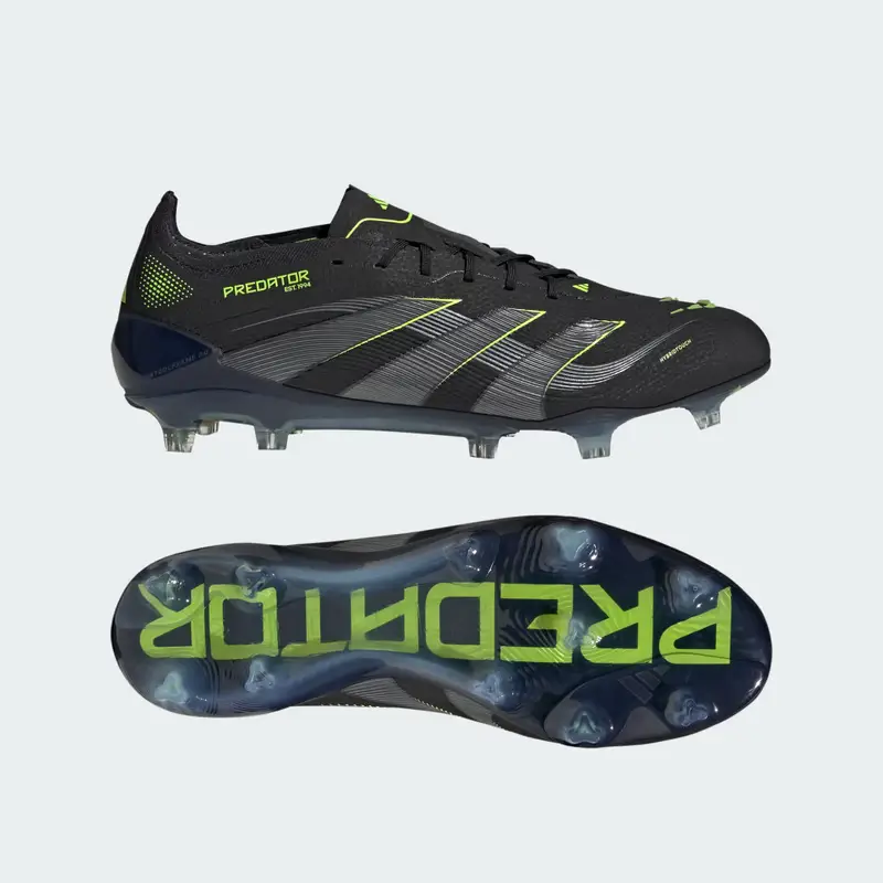 Scarpe da calcio Predator Elite per terreni compatti Core Black