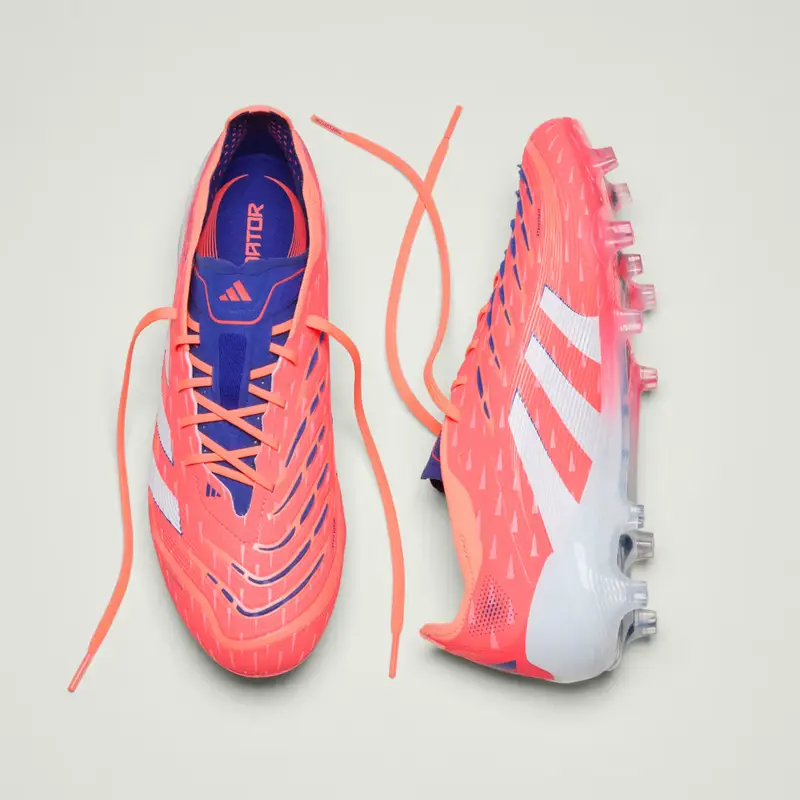 Scarpe da calcio Predator Elite per terreni compatti Signal Coral miniatura 4