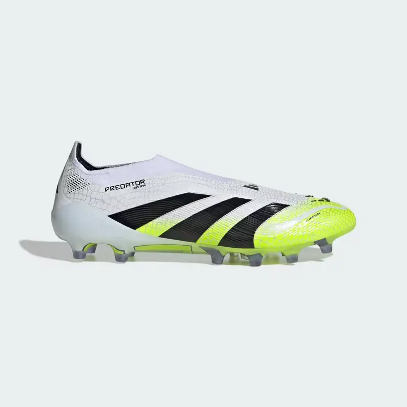 Scarpe da calcio Predator Elite senza lacci per erba artificiale Cloud White miniatura 2
