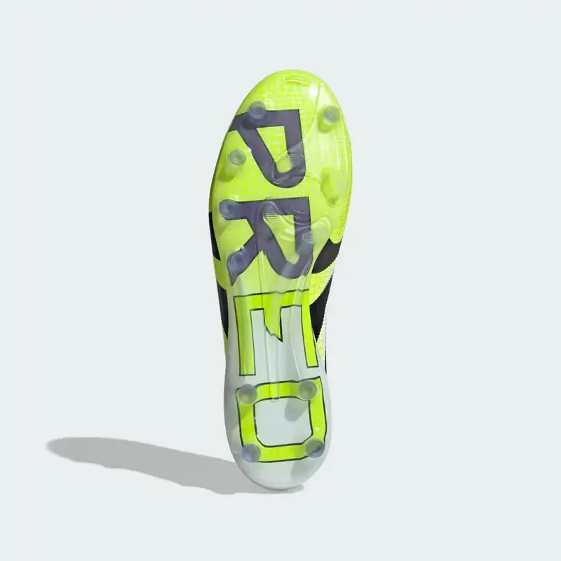 Scarpe da calcio Predator Elite senza lacci per erba artificiale Cloud White miniatura 4