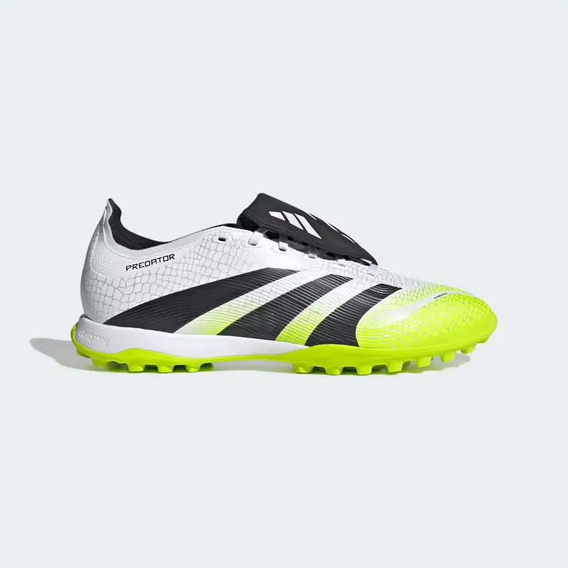 Scarpe da calcio Predator League con linguetta ripiegabile per erba sintetica Cloud White miniatura 2