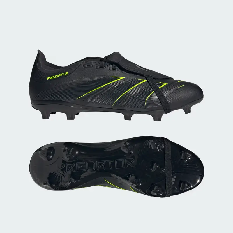 Scarpe da calcio Predator League con linguetta ripiegata per terreni compatti/multi-superficie Core Black
