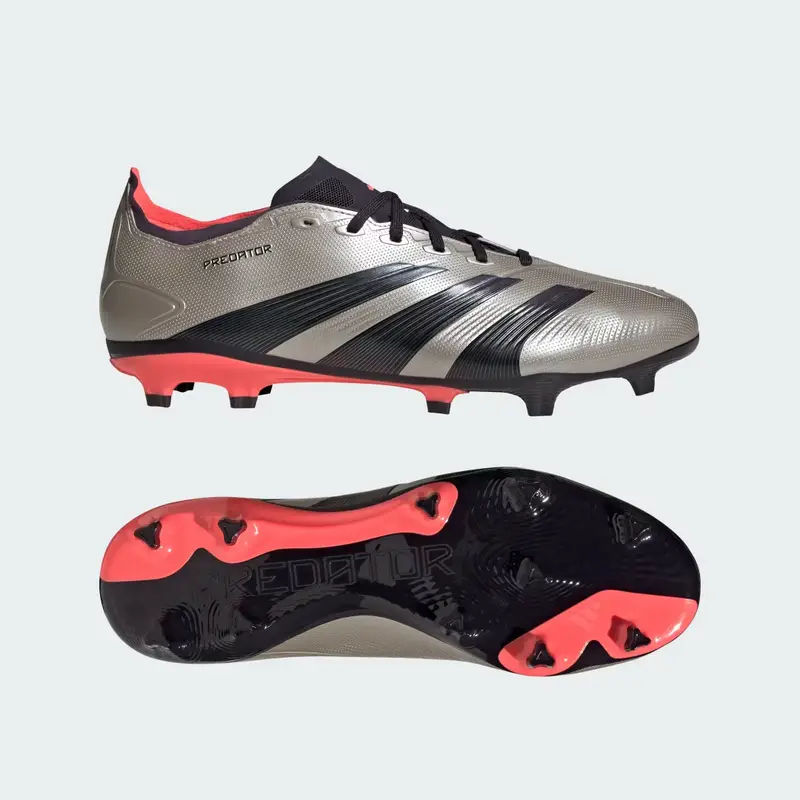 Scarpe da calcio Predator League Firm Ground Platinum Metallic