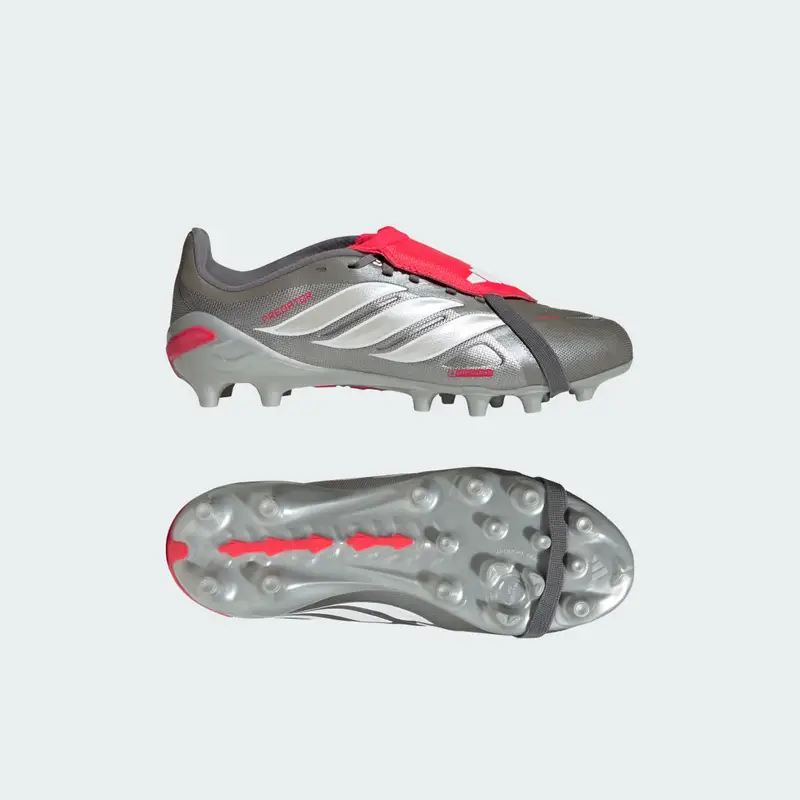 Scarpe da calcio PREDATOR LEAGUE Fold-Over Tongue Artificial Ground Iron Metallic