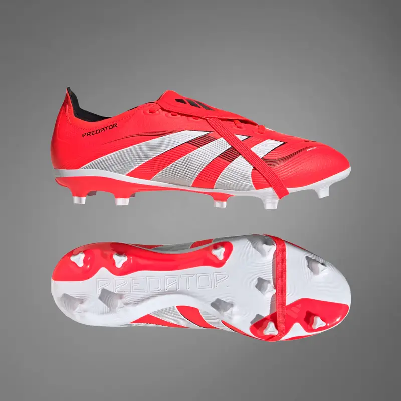 Scarpe da calcio Predator League Fold-Over Tongue Firm/Multi-Ground Lucid Red