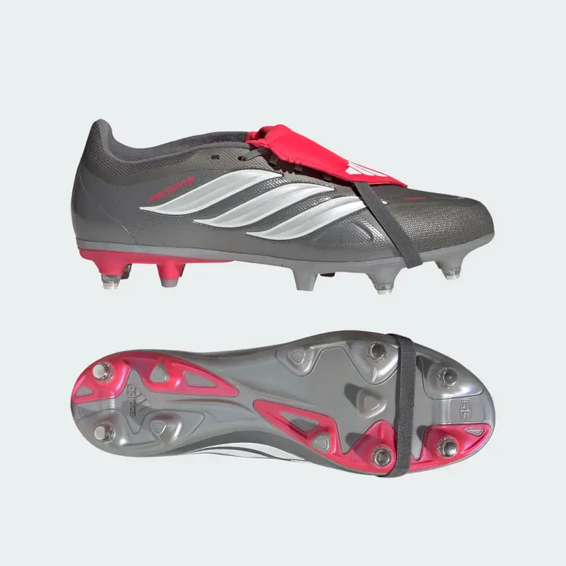 Scarpe da calcio PREDATOR LEAGUE Fold-Over Tongue Soft Ground Iron Metallic
