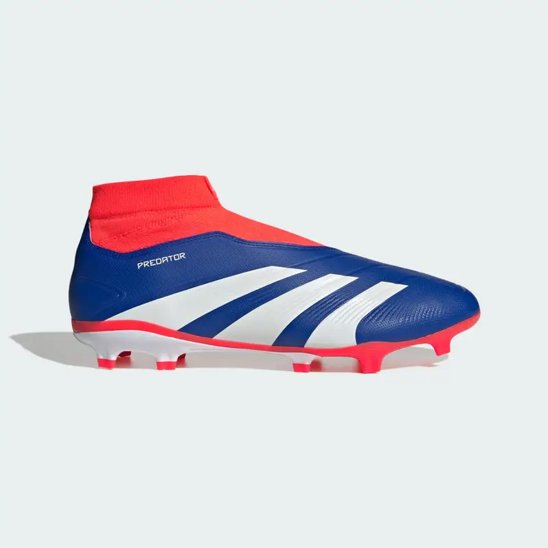Scarpe da calcio Predator League Laceless Firm Ground Lucid Blue miniatura 2