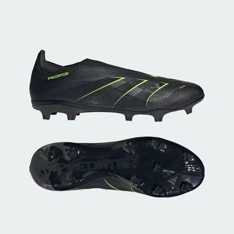 Scarpe da calcio Predator League Laceless Firm/Multi-Ground Core Black