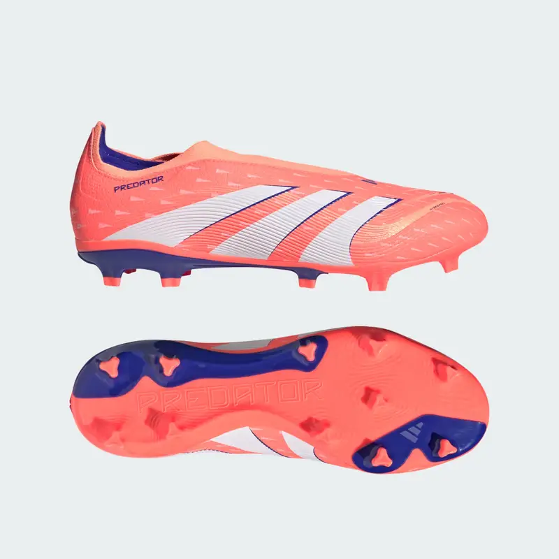 Scarpe da calcio Predator League Laceless Firm/Multi-Ground Signal Coral