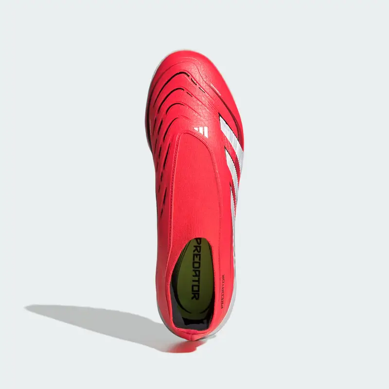 Scarpe da calcio Predator League Laceless Turf Lucid Red miniatura 3