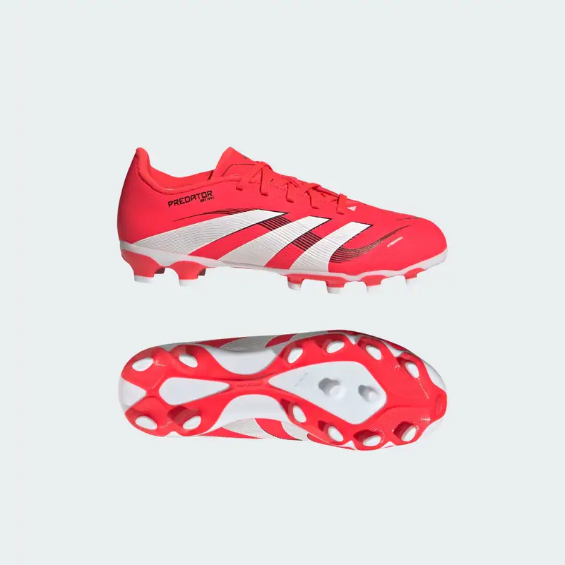 Scarpe da calcio Predator League Multi-Ground Junior Lucid Red