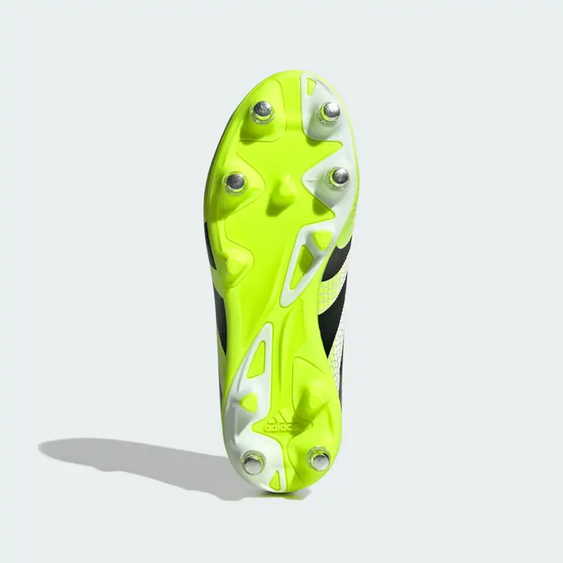 Scarpe da calcio Predator League per terreni morbidi Bambini Cloud White miniatura 4