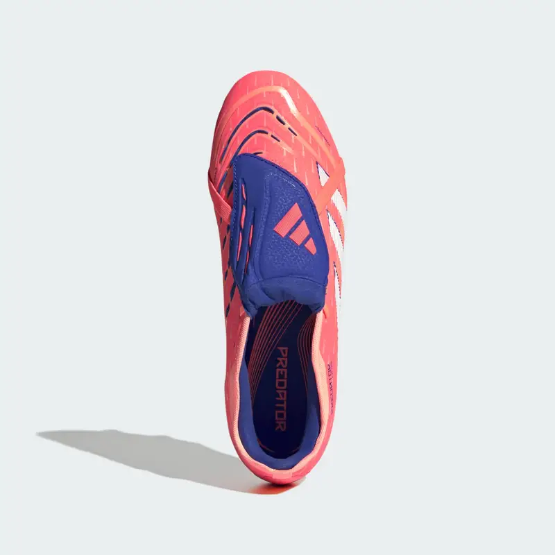 Scarpe da calcio Predator Pro con linguetta ripiegata per terreni naturali morbidi Signal Coral miniatura 3