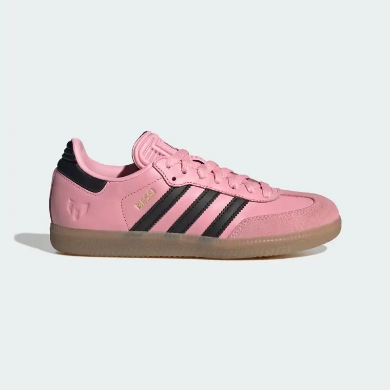 Scarpe da calcio Samba Messi Junior Light Pink miniatura 2