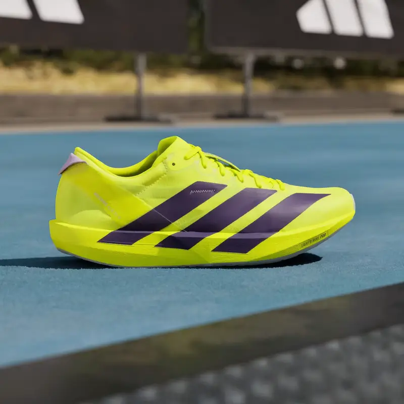 Scarpe da corsa Adizero Adios 9 Solar Yellow miniatura 2