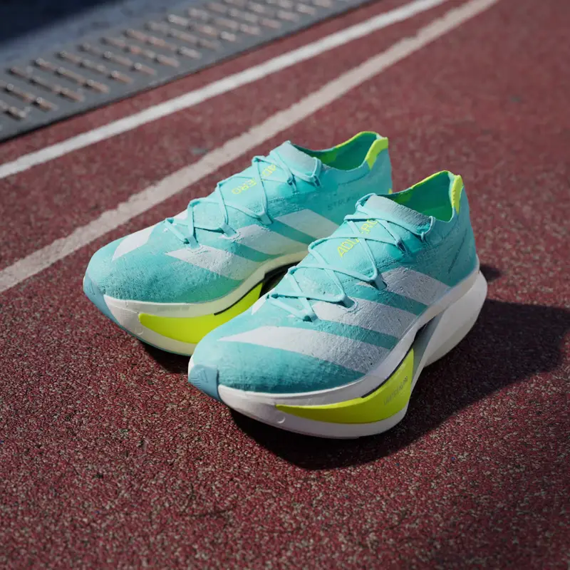 Scarpe da corsa adizero Prime X3 STRUNG Flash Aqua miniatura 4