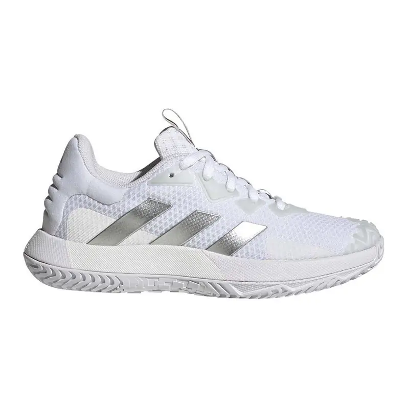 Scarpe Da Donna Adidas Solematch Control Id1502 Bianche E Argento | Adidas Bianco
