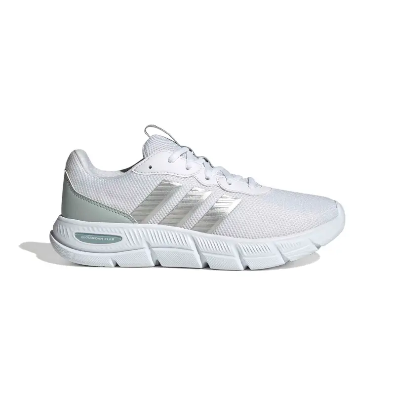 Scarpe da ginnastica con lacci donna adidas Cloudfoam Flex Blanc