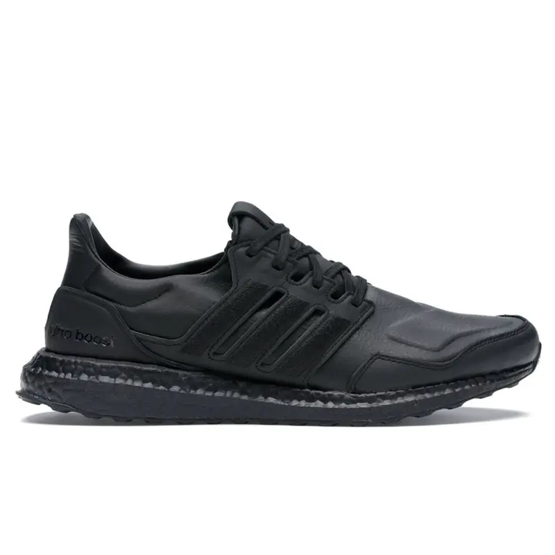 Scarpe da Ginnastica Unisex da Uomo UltraBoost in Pelle Core Black EF0901 40⅔
