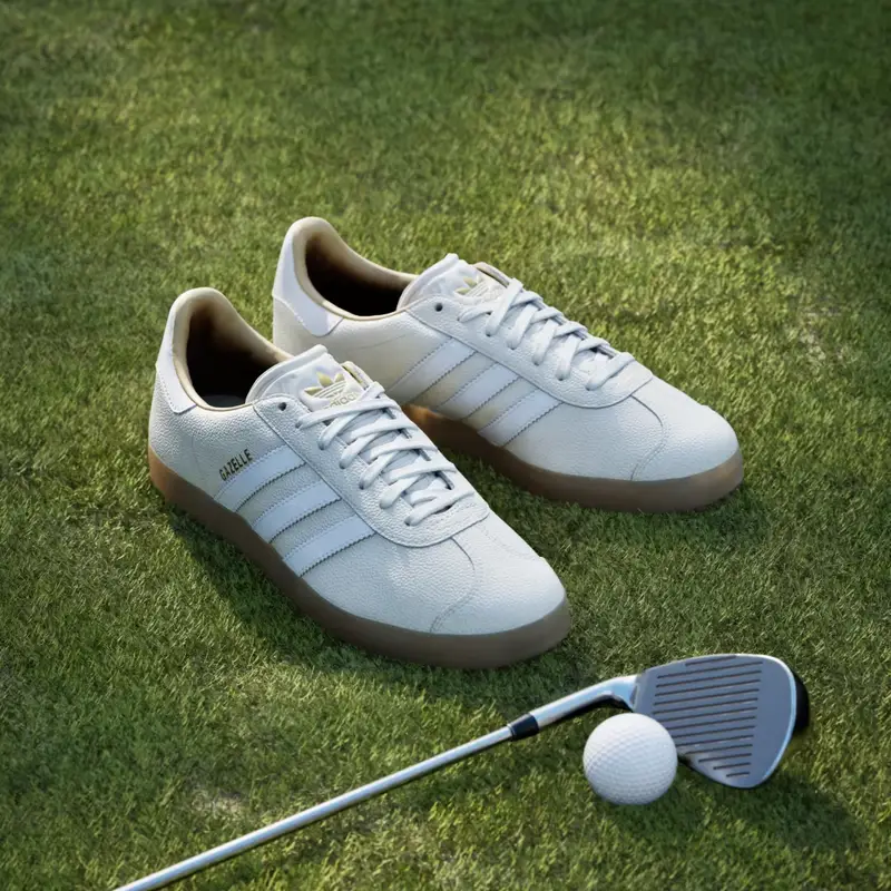 Scarpe da golf Gazelle Lux senza chiodi Chalk White miniatura 4
