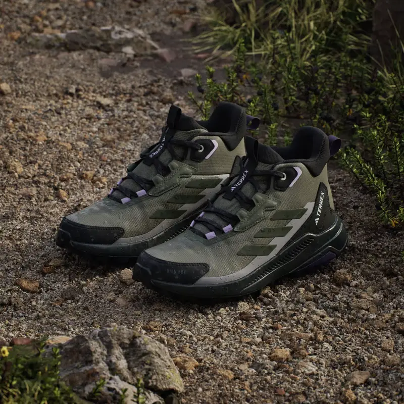 Scarpe da hiking Terrex Anylander Mid Rain.Rdy Olive Strata miniatura 4