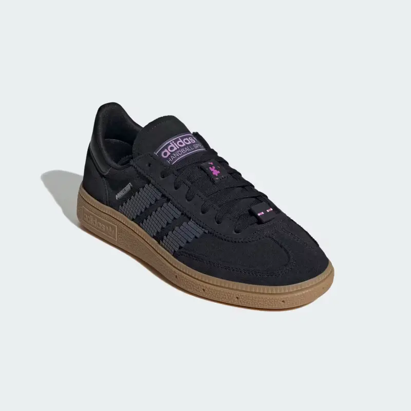 Scarpe da pallamano Spezial x Minecraft Core Black miniatura 4