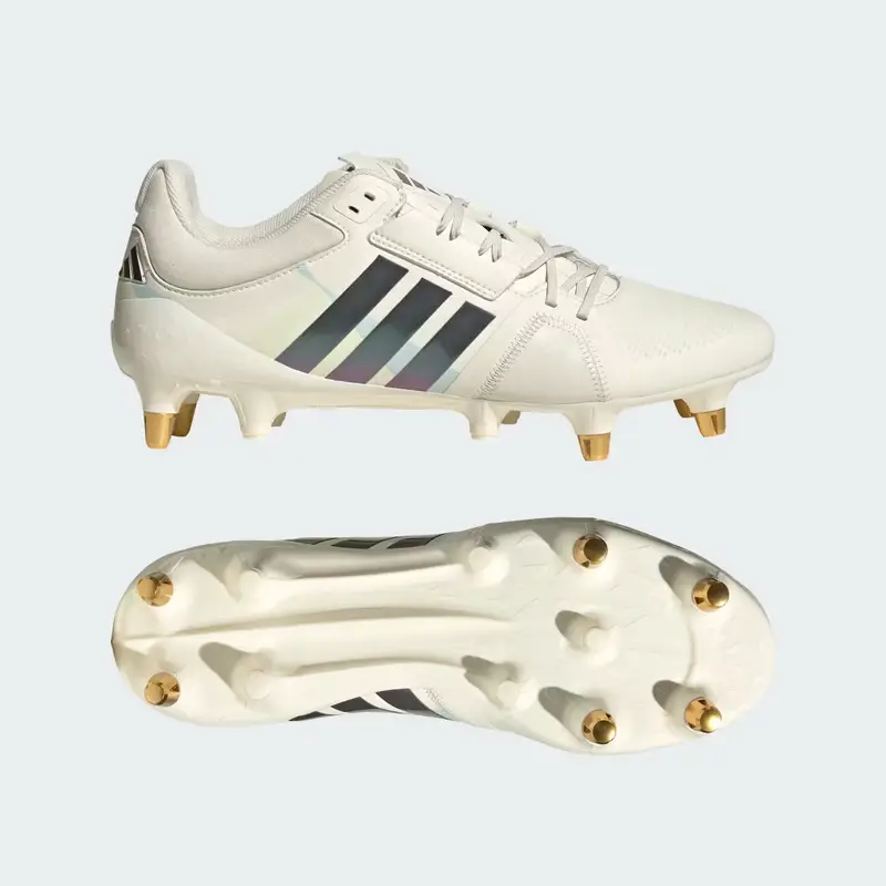 SCARPE DA RUGBY RS15 AVAGLIDE PER TERRENI NATURALI MORBIDI Off White