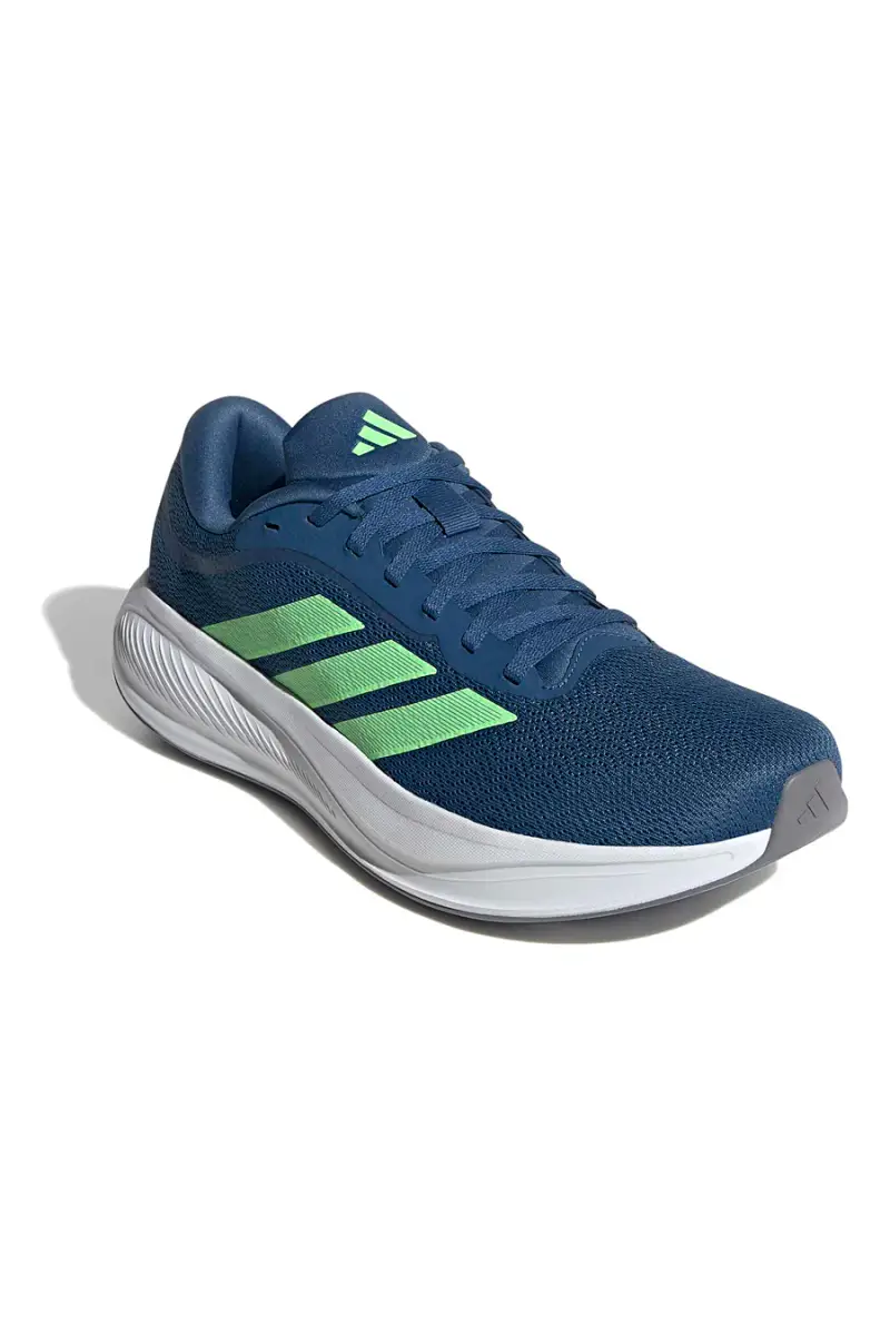 Scarpe da running blu leggere mesh Adidas Response Runner 2 [ND] miniatura 2