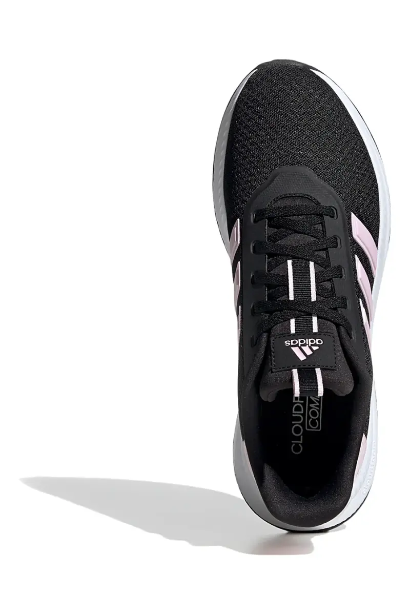 Scarpe da Running Nere e Rosa Con Cloudfoam Adidas X_PLR Path [NERO miniatura 5