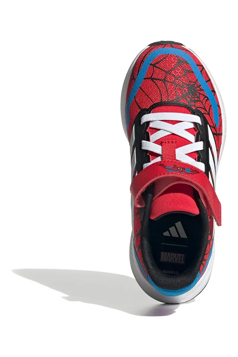Scarpe da running rosse con grafica Spider-Man e chiusura a strappo Adidas Runfalcon Spiderman EL C [BIANCO] miniatura 5