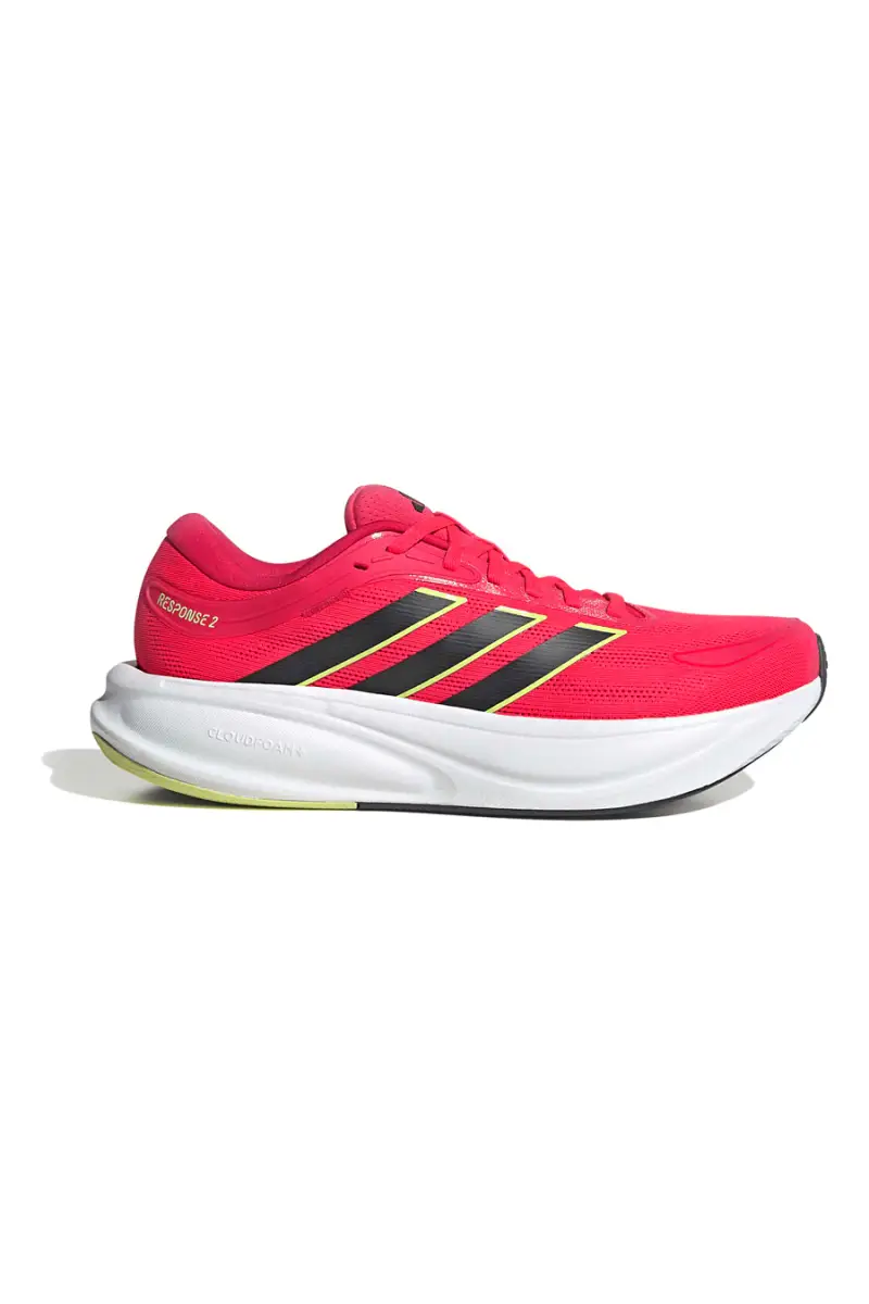 Scarpe da running rosse leggere mesh Adidas Response 2 M [ROSSO]