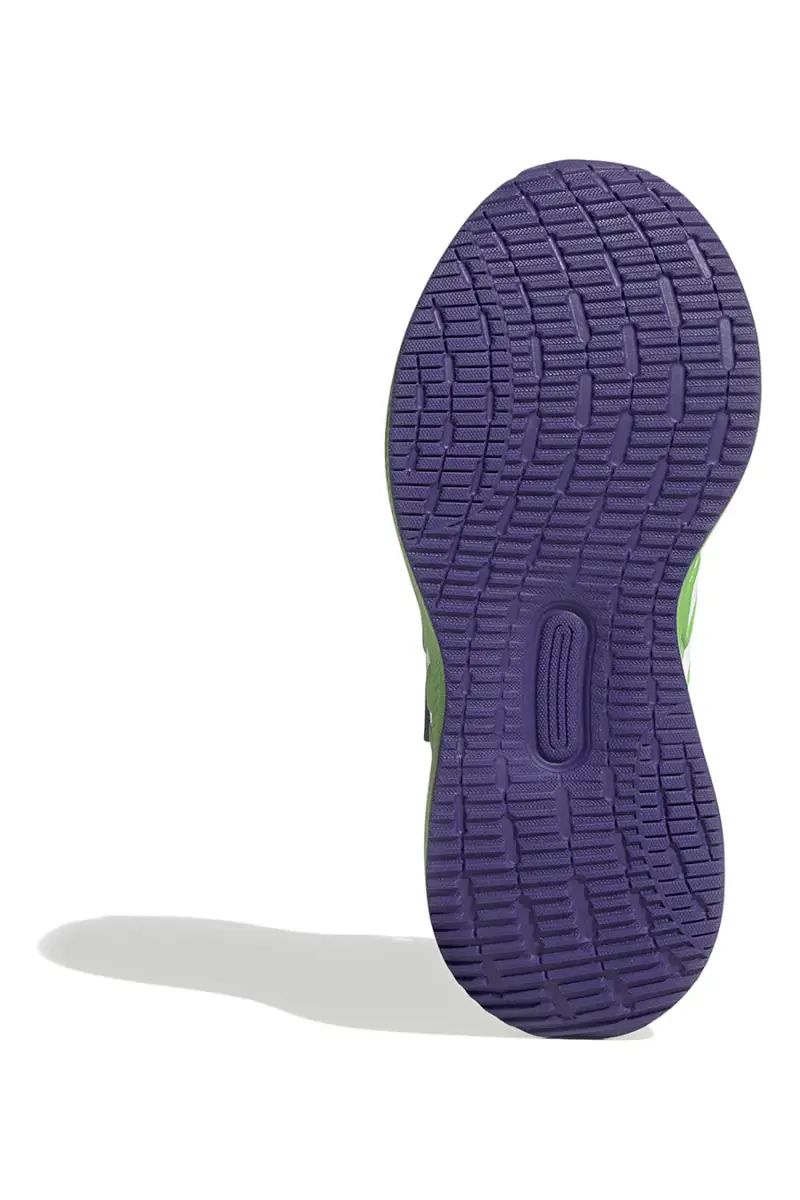 Scarpe da running verdi Iron Hulk con suola Cloudfoam Adidas Runfalcon 5 EL C [VERDE] miniatura 4