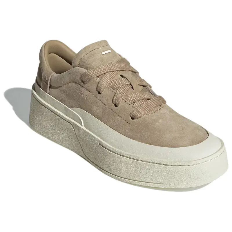 Scarpe da skateboard basse Adidas Labcourt Antiscivolo Resistenti all'usura Unisex Cachi Sneakers JS0557 36⅔ cachi miniatura 2