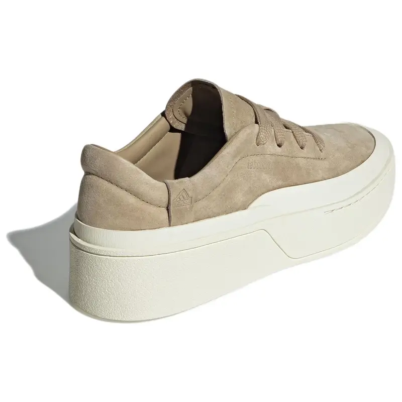 Scarpe da skateboard basse Adidas Labcourt Antiscivolo Resistenti all'usura Unisex Cachi Sneakers JS0557 36⅔ cachi miniatura 3