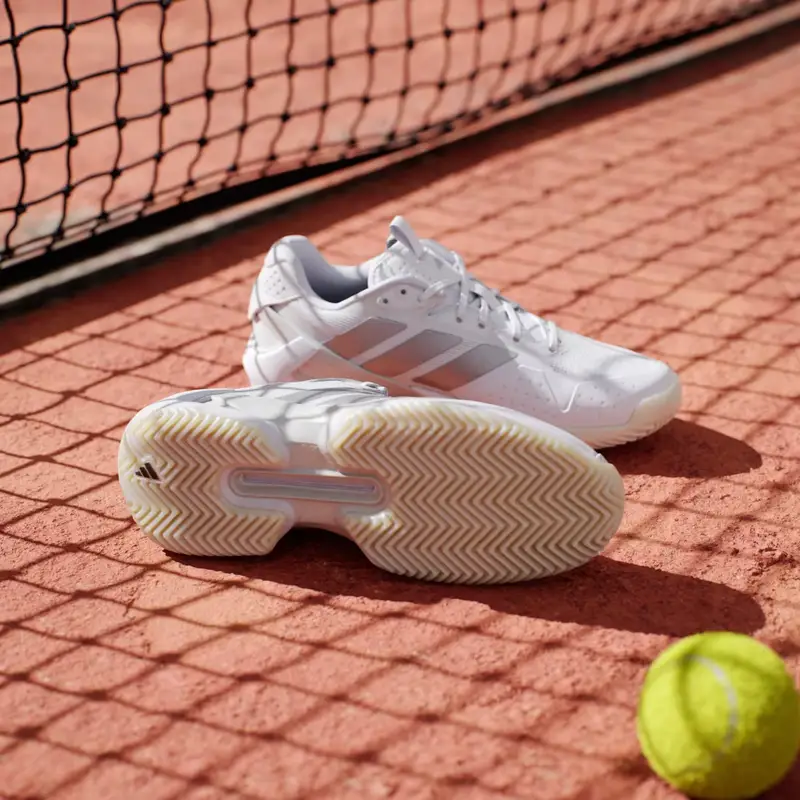 Scarpe da tennis adizero Ubersonic 5 Clay Cloud White miniatura 3
