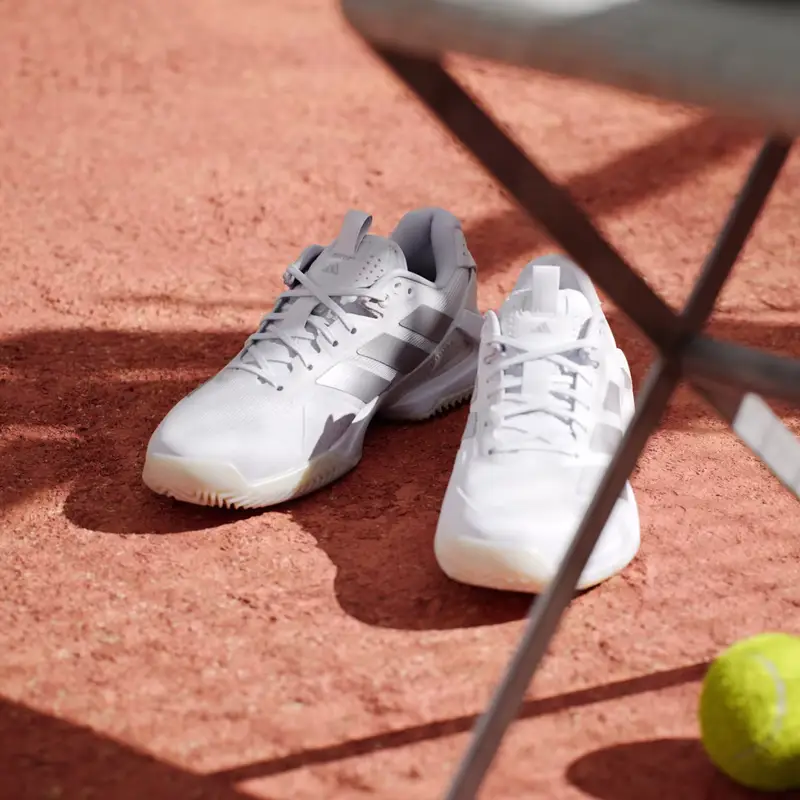 Scarpe da tennis adizero Ubersonic 5 Clay Cloud White miniatura 4