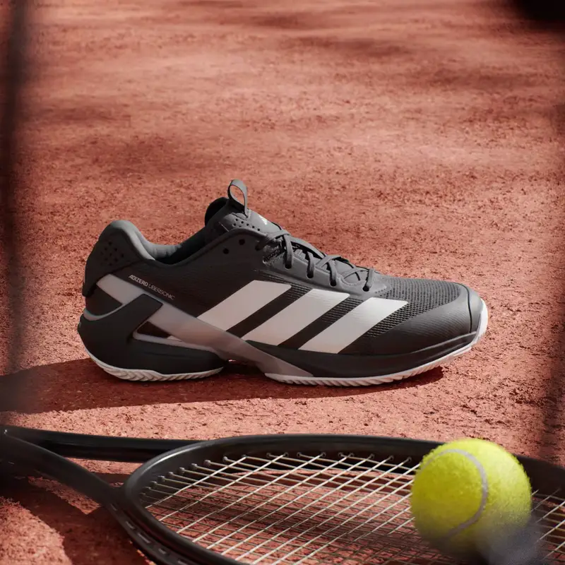 Scarpe da tennis adizero Ubersonic 5 Clay Core Black miniatura 2