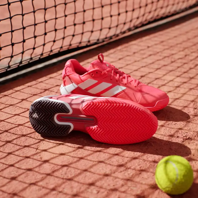 Scarpe da tennis adizero Ubersonic 5 Clay Lucid Red miniatura 3