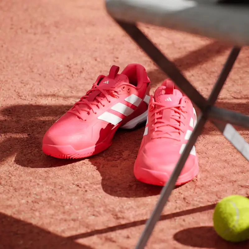 Scarpe da tennis adizero Ubersonic 5 Clay Lucid Red miniatura 4