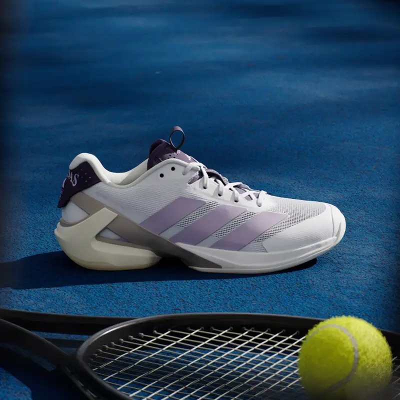 Scarpe da tennis adizero Ubersonic 5 Cloud White miniatura 2